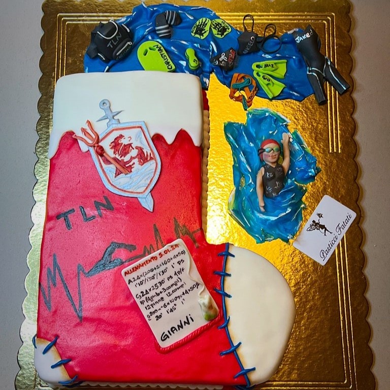 Torta scenografica Battesimo orsetti Bimba - Cake design - Cake to