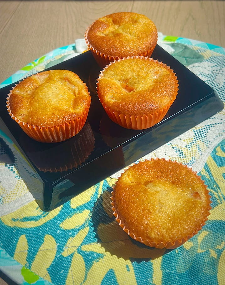 muffins con albicocche non dairy