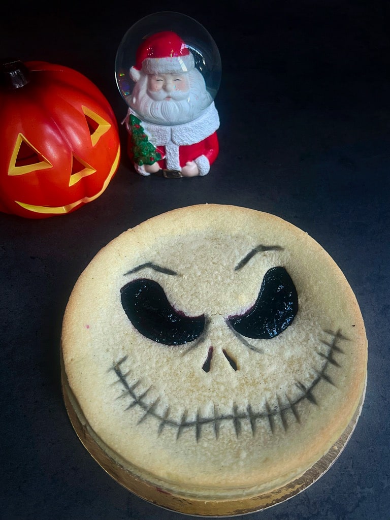 nightmare before christmas, crostata jack skeletron