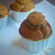 muffins speziati con cremai ai biscotti speziati